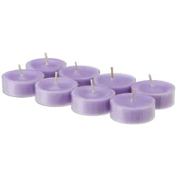 Amazon Brand - Solimo Paraffin Wax Round Tealight Candles 