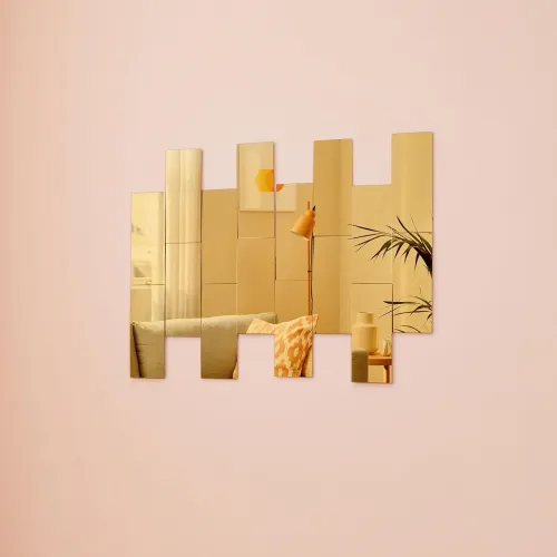 Image of Amazon Brand - Solimo Self-Adhesive Acrylic Mirror So20