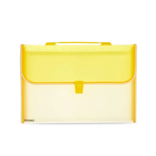 Image of Amazon Brand - Solimo Semi Transparent File Folder