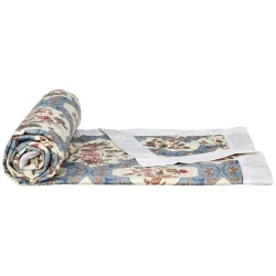 Amazon Brand - Solimo Single Microfiber Quilt|100% Microfiber Exterior