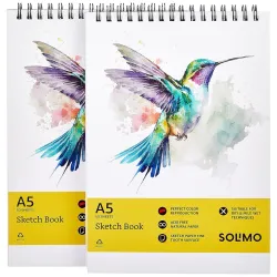 Amazon Brand - Solimo Sketchbooks, So2