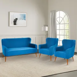 Amazon Brand - Solimo 5 Seater (3+1+1) Sofa Cover Set | One 3 Seater and Two 1 Seater Slip Covers