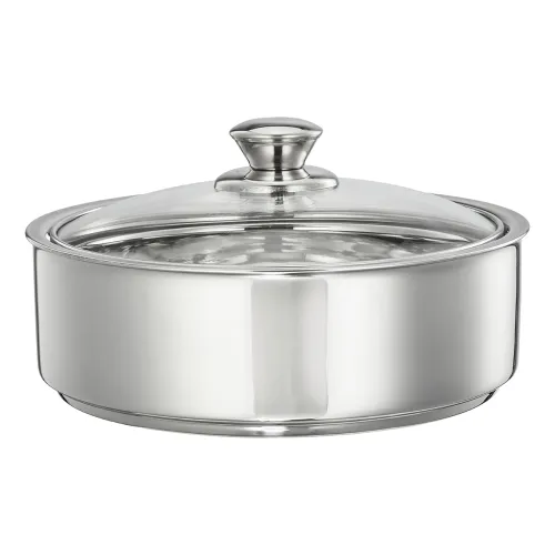 Image of Amazon Brand - Solimo Stainless Steel Insulated Casserole (1L)