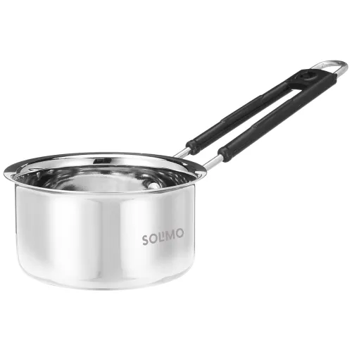 Image of Amazon Brand - Solimo Stainless Steel Sauce Pan 800ml 