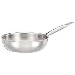 Amazon Brand - Solimo Stainless Steel Triply Frying Pan