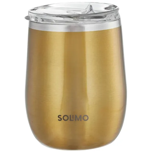 Image of Amazon Brand - Solimo Stainless Steel Tumbler300ml