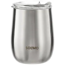 Amazon Brand - Solimo Stainless Steel Tumbler, 300ml