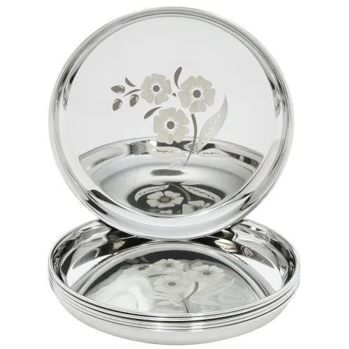 Image of Amazon Brand - Solimo Thali Set 