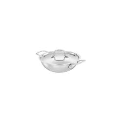 Amazon Brand - Solimo Triply Stainless Steel Kadhai