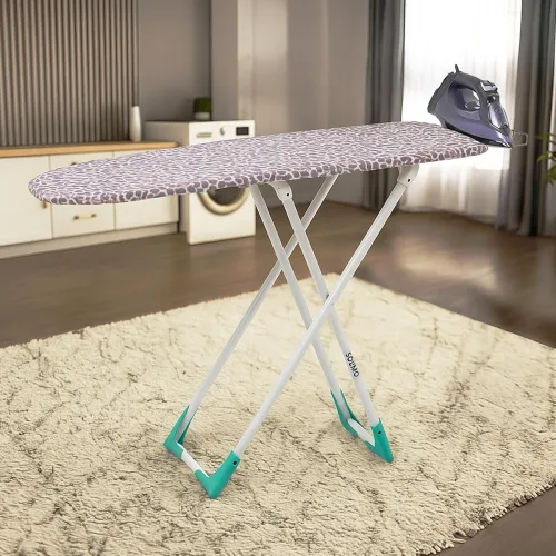 Image of Amazon Brand - Solimo Wooden Ironing Board