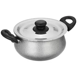Amazon Brand Solimo 2.5L Non-Stick Handi with Lid
