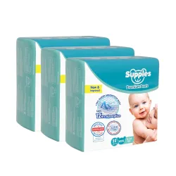 Amazon Brand - Supples Premium Baby Diaper Pants | 66 Baby Diapers | XXXL