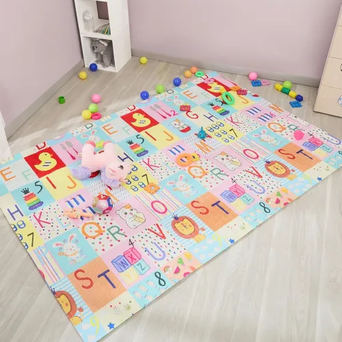 Image of Amazon Brand - Supples Reversible Baby Playmat