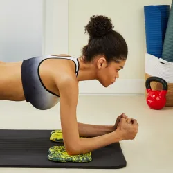 Amazon Brand - Symactive 20 mm Knee & Elbow Cushion Pad - Abstract (Set of 2)