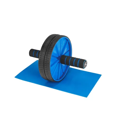 Image of Amazon Brand - Symactive Dual Wheel Ab Roller