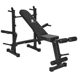 Amazon Brand - Symactive Multipurpose 8-In-1 Gym Bench