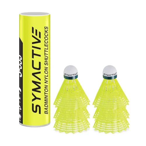 Image of Amazon Brand - Symactive Nylon Shuttle Cock