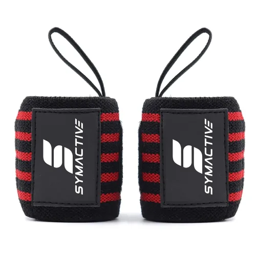 Image of Amazon Brand - Symactive Power Cotton Gym Support