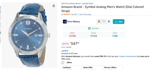 Image of Amazon Brand - Symbol Analog Men's Watch
