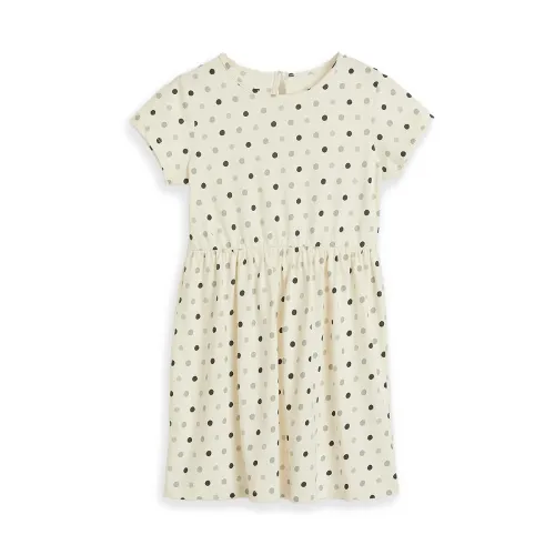 Image of Amazon Brand - Symbol Girls Printed Fit and Flare Cotton Dress