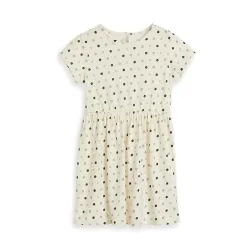 Amazon Brand - Symbol Girls Printed Fit and Flare Cotton Dress