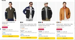 Click to enlarge Amazon Brand - Symbol Jackets at minimum 54% Discount
