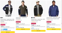 Amazon Brand - Symbol Jackets at minimum 60% Discount