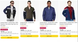Amazon Brand - Symbol Jackets upto 86% Discount