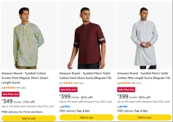 Amazon Brand - Symbol Kurtas at minimum 57% Discount
