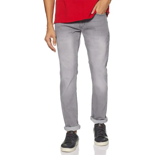 Image of Amazon Brand - Symbol Men Cotton Rich Stretchable Jeans 