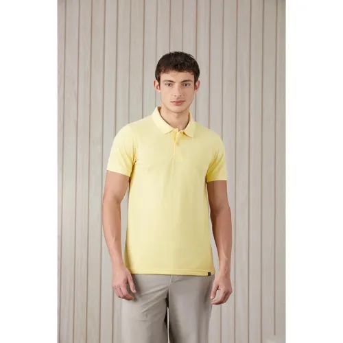 Image of Amazon Brand - Symbol Men's Cotton Rich Solid Polo Tshirt