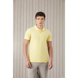 Amazon Brand - Symbol Mens Cotton Rich Solid Polo Tshirt