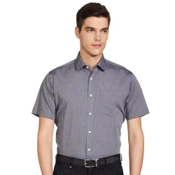Amazon Brand - Symbol Mens Cotton Solid Regular Fit Formal Shirt