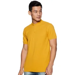 Amazon Brand - Symbol Mens Cotton Rich Polo T Shirt