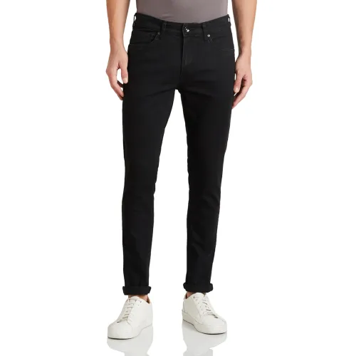 Image of Amazon Brand - Symbol Men's Cotton Rich Stretchable Skinny Fit Jeans | Casual Denim