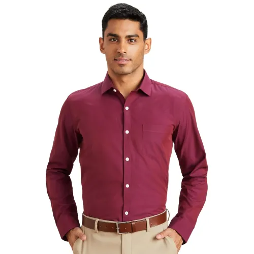 Image of Amazon Brand - Symbol Men's Cotton Formal Shirt 