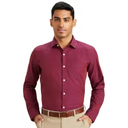 Amazon Brand - Symbol Mens Cotton Formal Shirt 