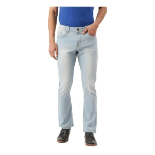 Image of Diverse Men's Classic Bootcut Jeans (DCMDT03BC23L41-599I_Blue6_28)