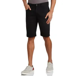 Amazon Brand - Symbol Mens Cotton Rich Stretchable Regular Fit Chino Shorts |Scoop Pockets