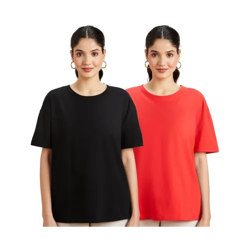 Image of Amazon Brand - Symbol Women Half Sleeve T-Shirt