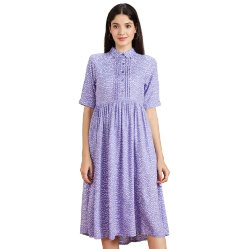 Image of Amazon Brand - Symbol Women One Piece Midi Length Dress