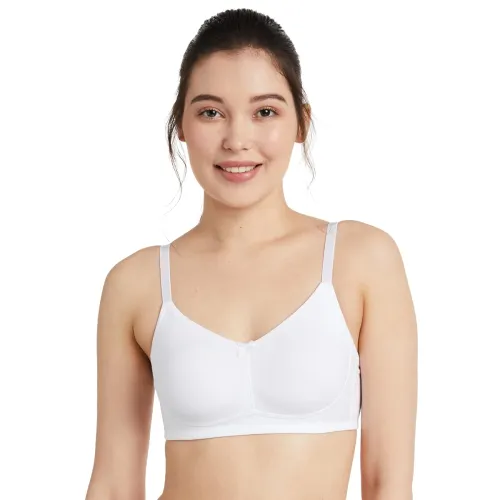 Image of Amazon Brand - Symbol Women's Cotton Stretch Non Padded Bra