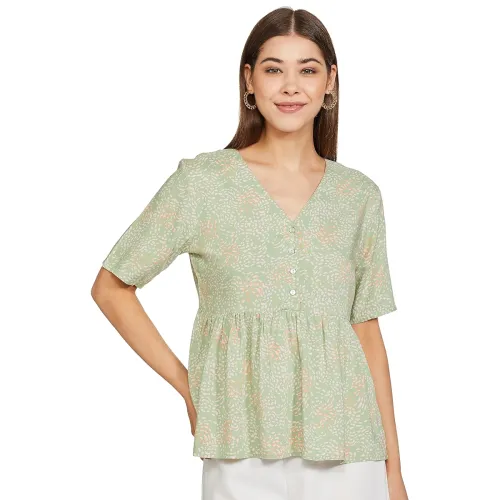 Image of Amazon Brand - Symbol Women's Cotton Regular Fit Top