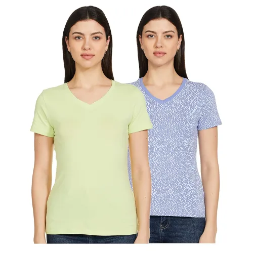Image of Amazon Brand - Symbol Women's T-Shirt (Pack of 2)