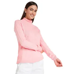 Amazon Brand - Symbol Womens Casual High Neck Pullover Sweater