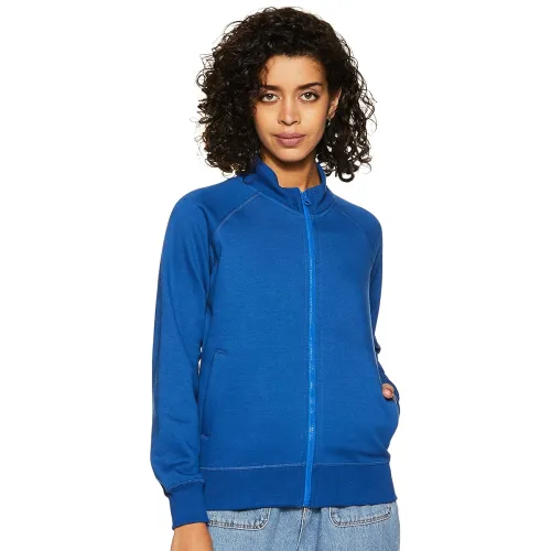 Image of Amazon Brand - Symbol Women's Cotton Blend Hooded Neck Sweatshirt 