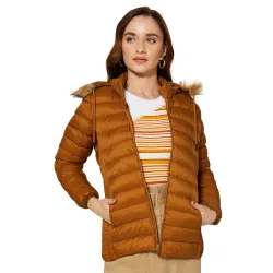 Amazon Brand - Symbol Womens Regular Quilted Jacket (Available in Plus Sizes)
