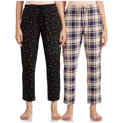 Amazon Brand - Symbol womens Cotton Pyjama set Po2