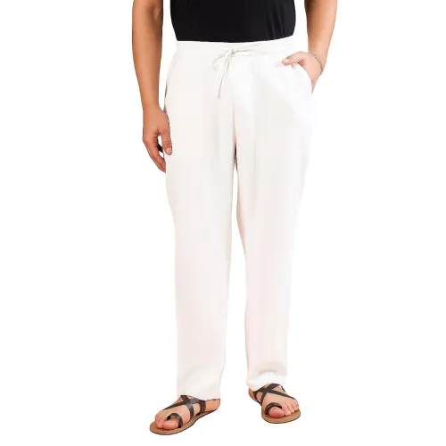Image of Amazon Brand - Tavasya Men Relaxed Fit Trousers 