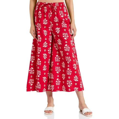 Image of Amazon Brand - Tavasya Women's Relaxed Palazzo